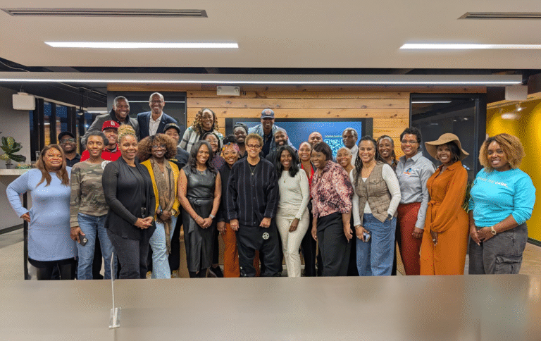 Melissa Bradley with RICE Stakeholders